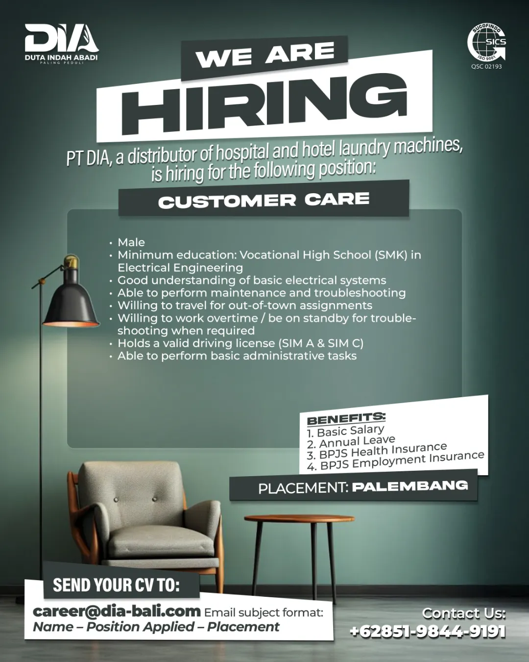 DIA HIRING-Eng - CC Palembang